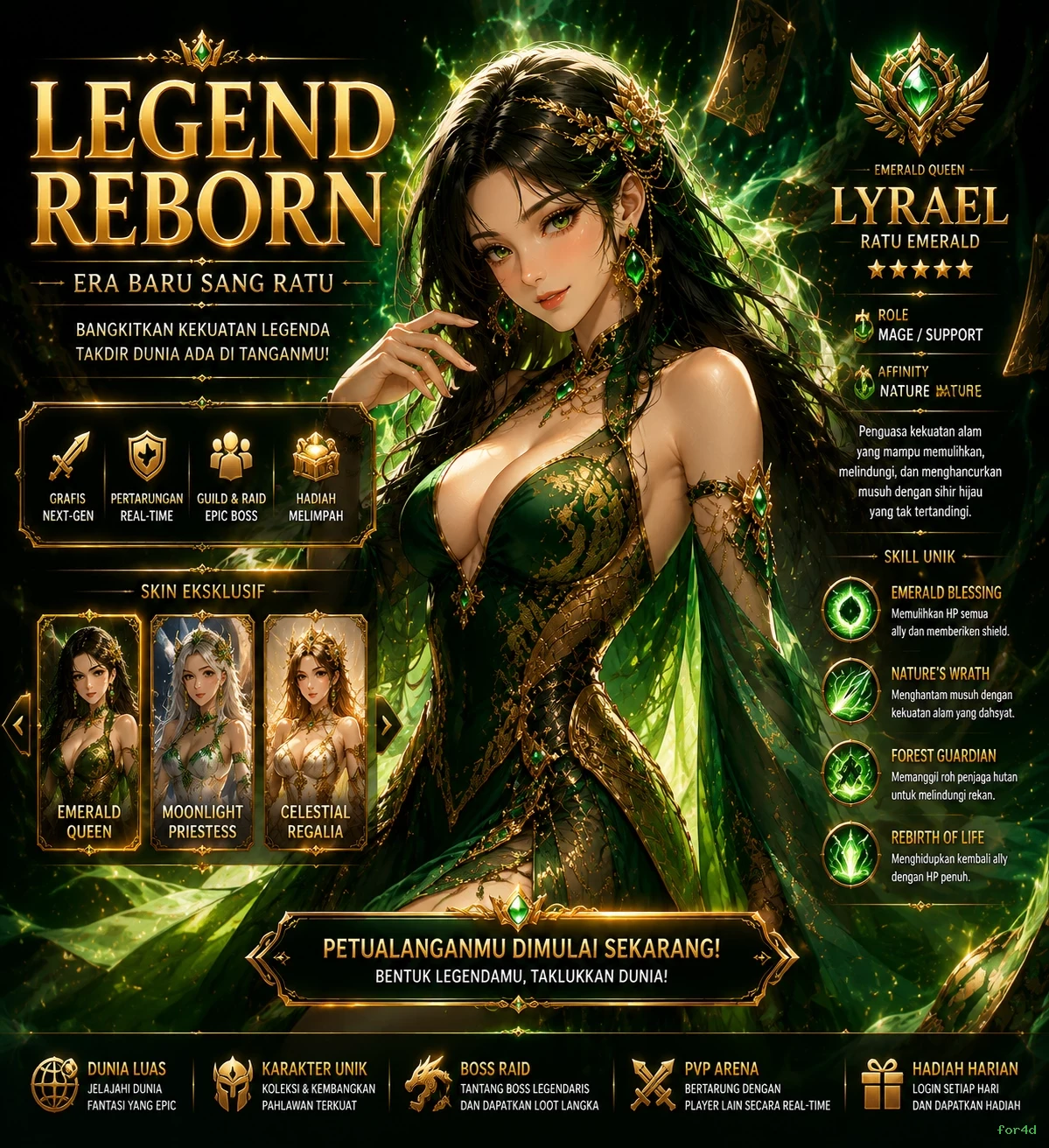 Mengulas Keunggulan Permainan di Situs for4d